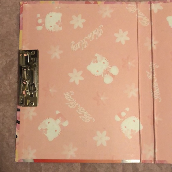 Vintage Hello Kitty clip board folder 1998 Japan - Picture 6 of 10